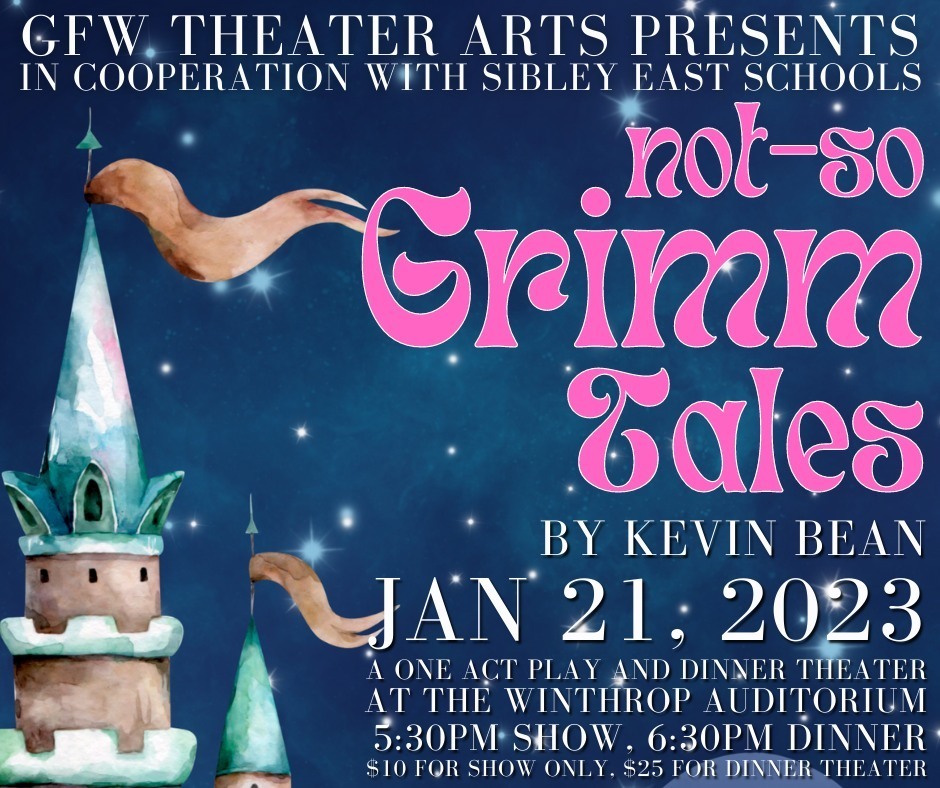 Show information for one act play dinner theater