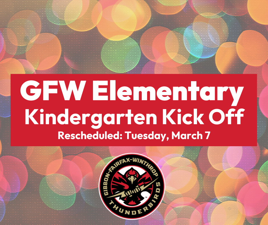 Kindergarten Kick Off Now march 7