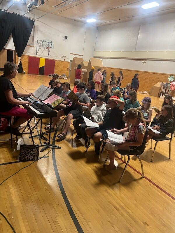TCA arts camp first day